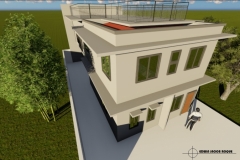 Golden Meadows residence top view