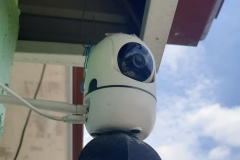 A simple IP camera to monitor workers and materials on site