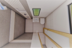 Dr Arcaya view from bathroom ceiling