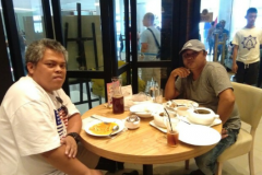 lunch meeting with seasoned Project Manager Willy K