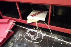 assembling the display tables